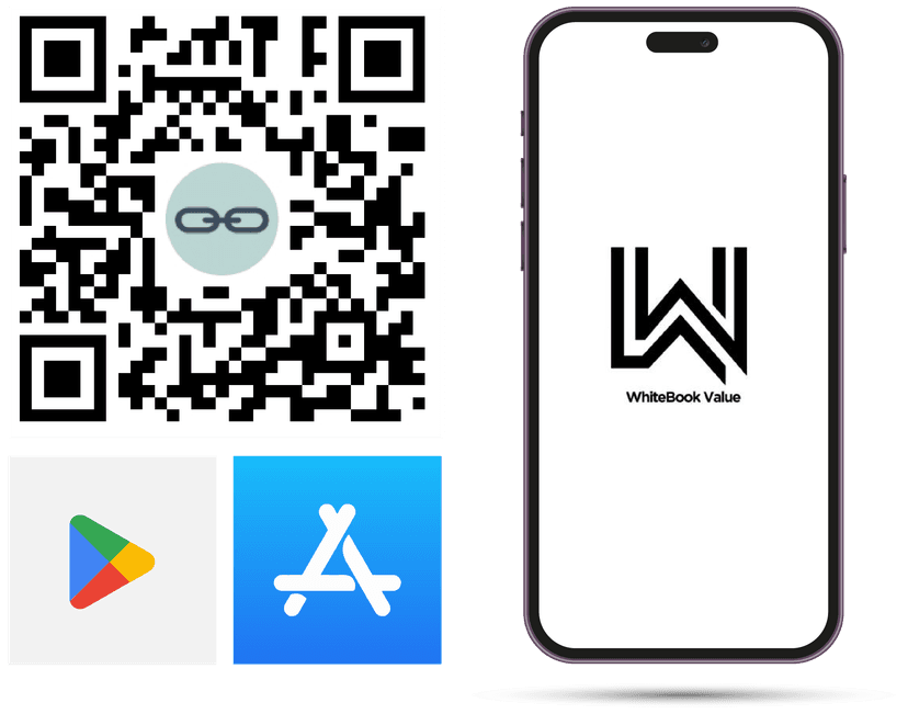 QR Code for WhiteBook Value mobile app