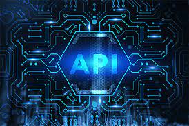 A graphic saying API